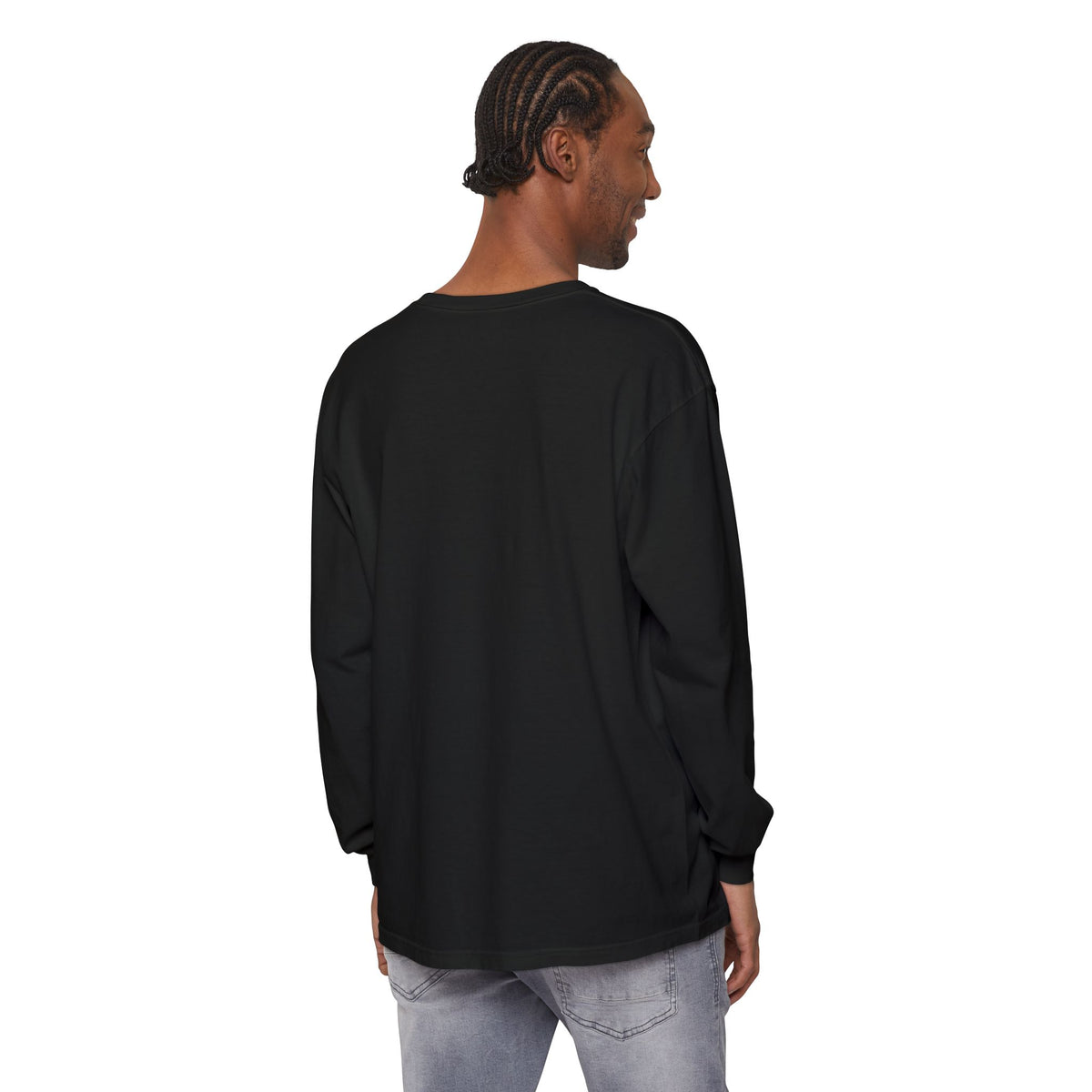 aeroG Garment-Dyed Long-Sleeve Tee