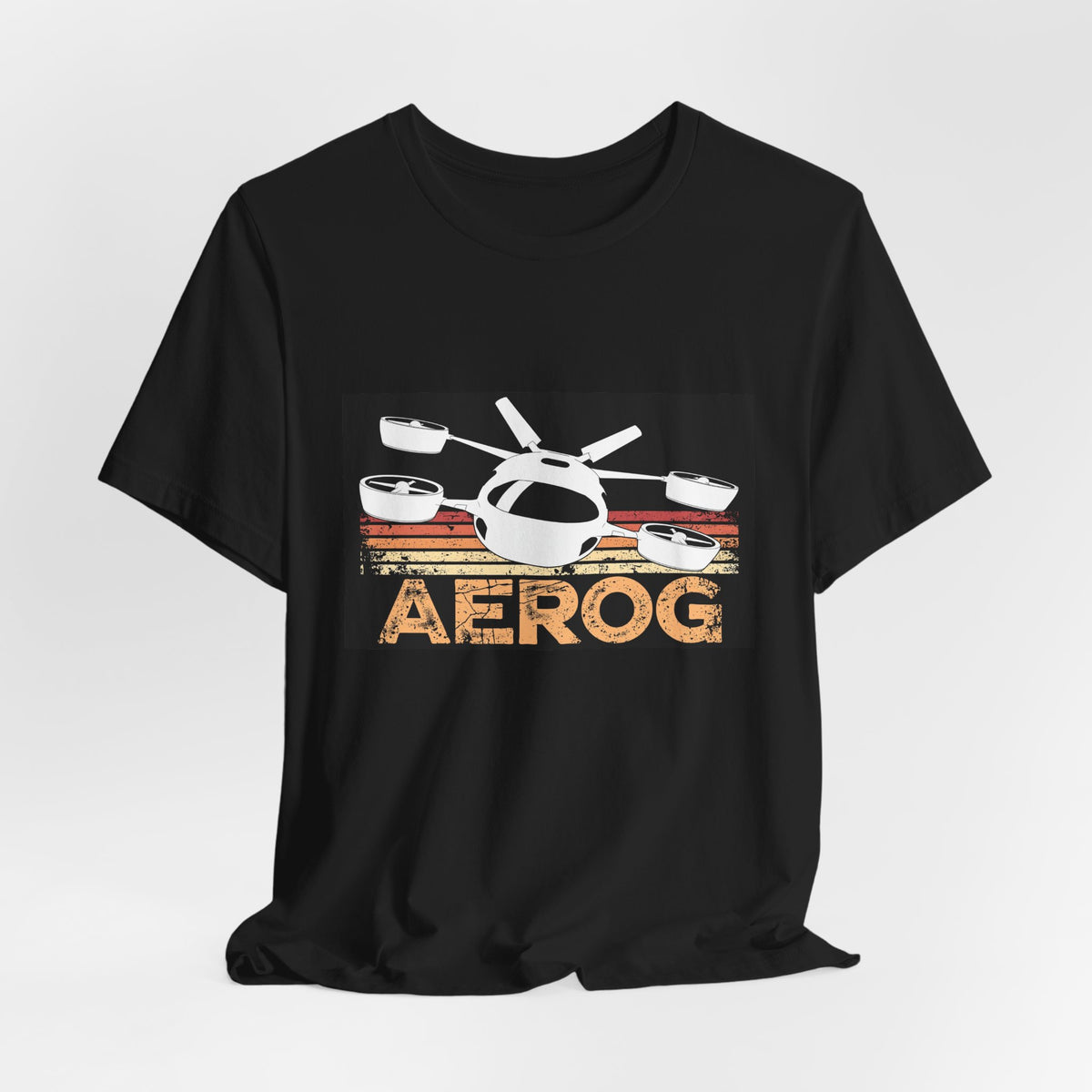 Retro Sunset Aviation Tee