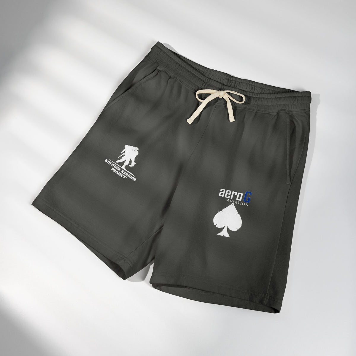 aeroG Garment Dyed Fleece Sweat Shorts
