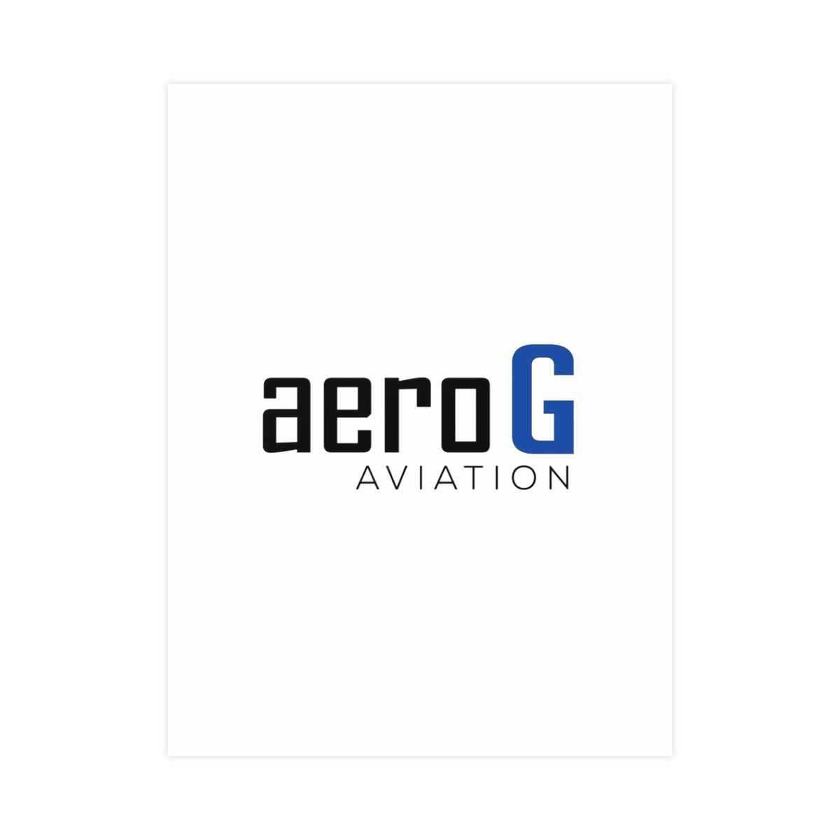 aeroG Matte Poster