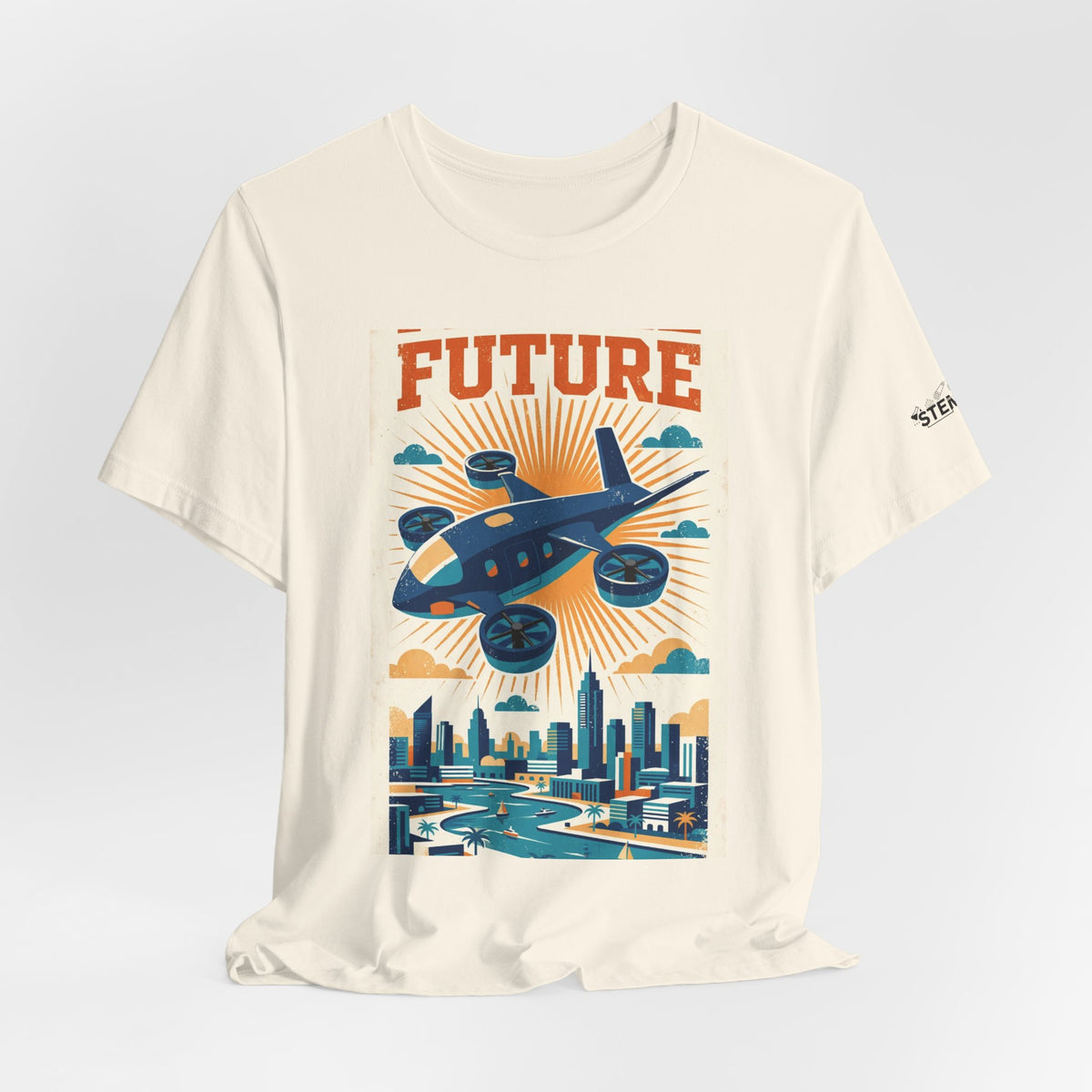 aeroG Fly the Future Poster Tee