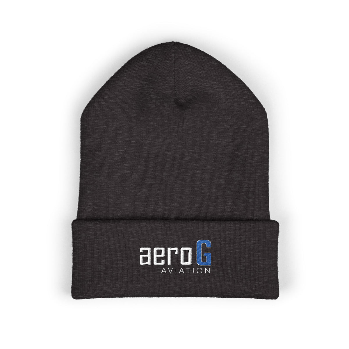aeroG Embroidered Cuffed Beanie