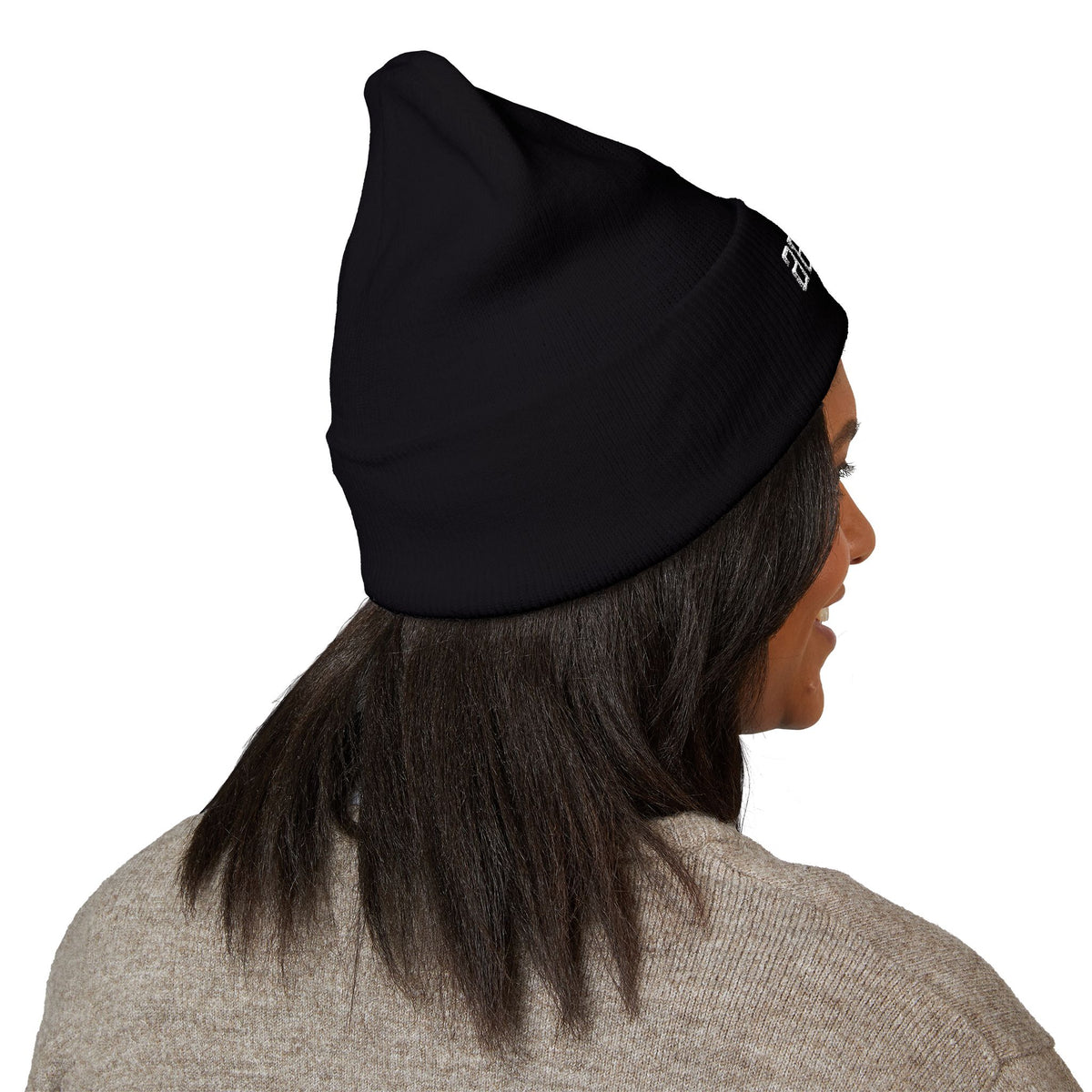 aeroG Embroidered Cuffed Beanie