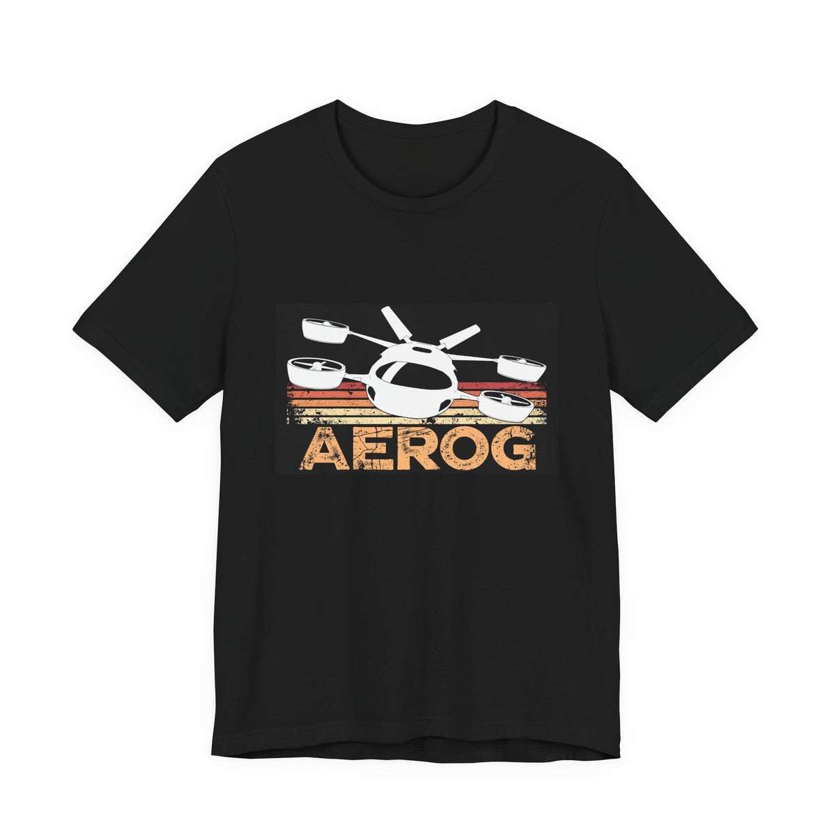 Retro Sunset Aviation Tee