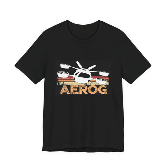 Retro Sunset Aviation Tee