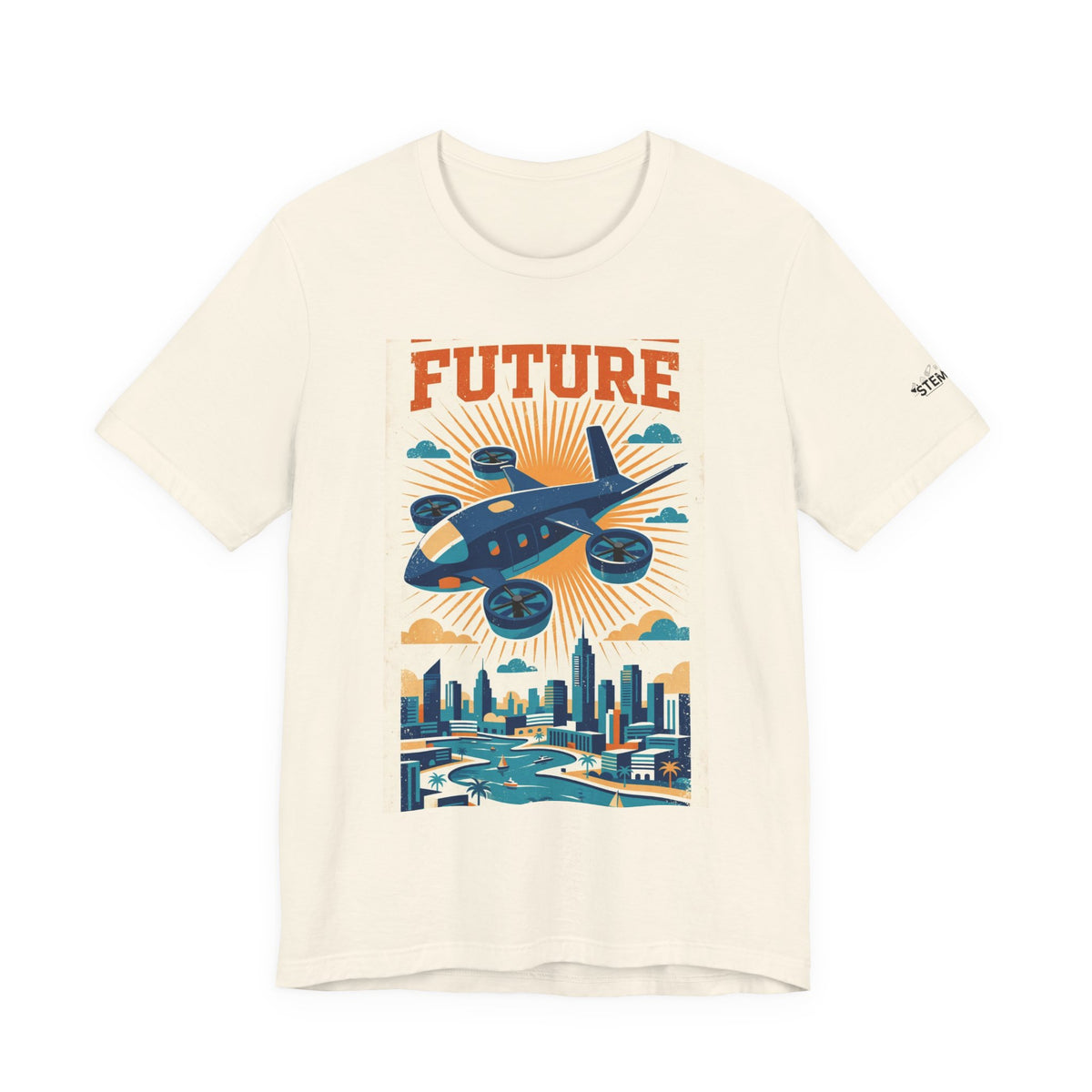 aeroG Fly the Future Poster Tee