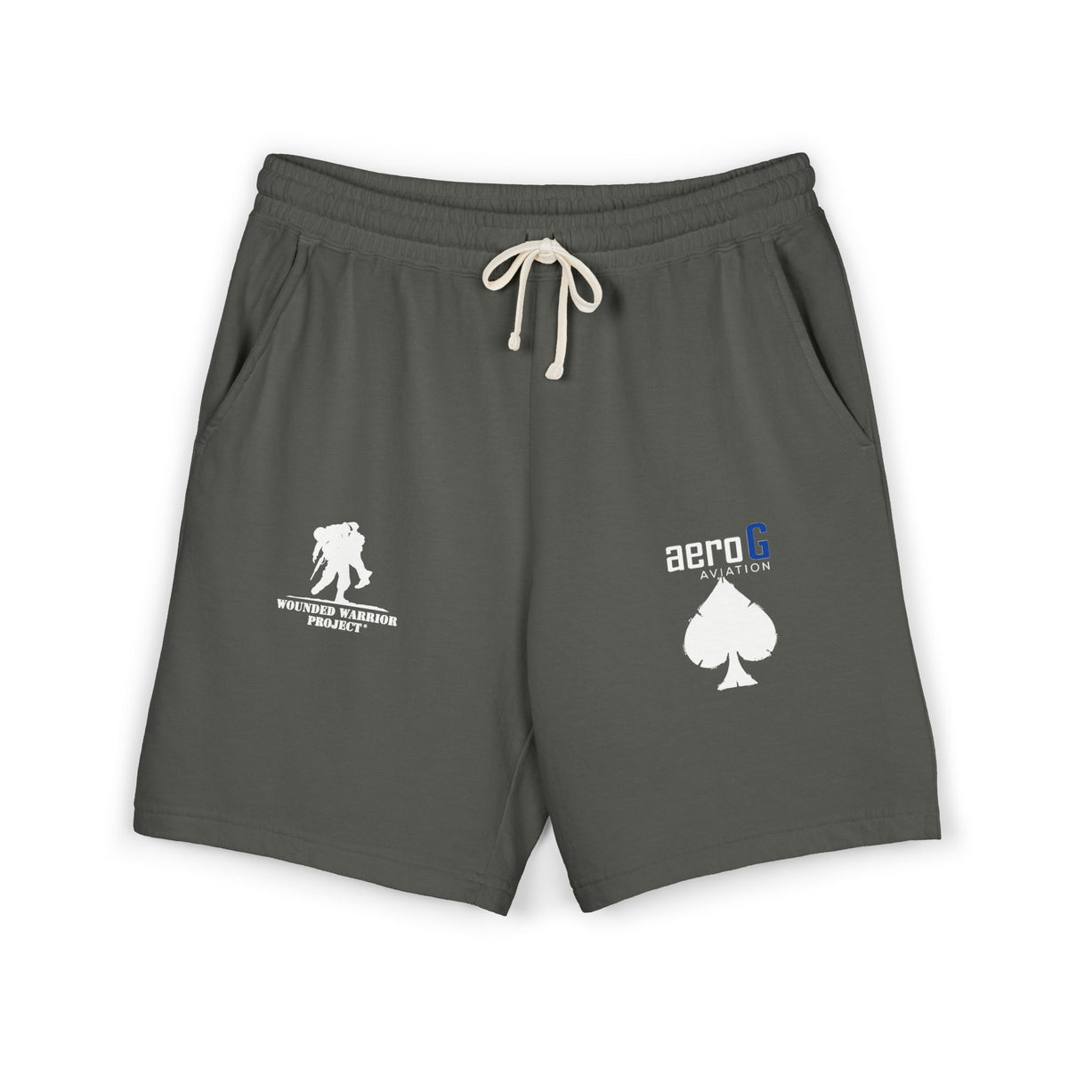 aeroG Garment Dyed Fleece Sweat Shorts