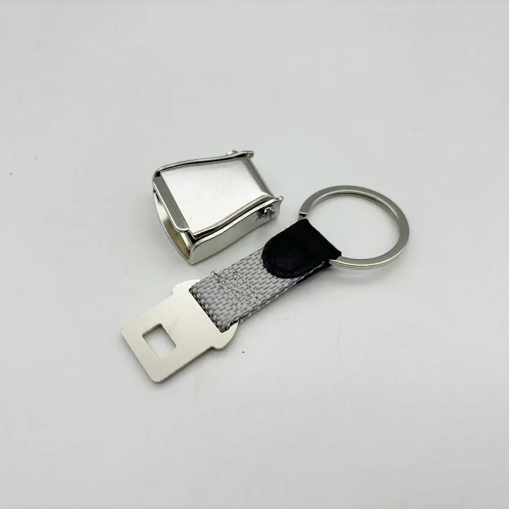 aeroG Aviation Mini Seatbelt Buckle Keychain