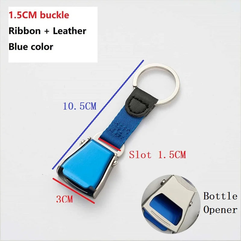 aeroG Aviation Seatbelt Buckle Keychain