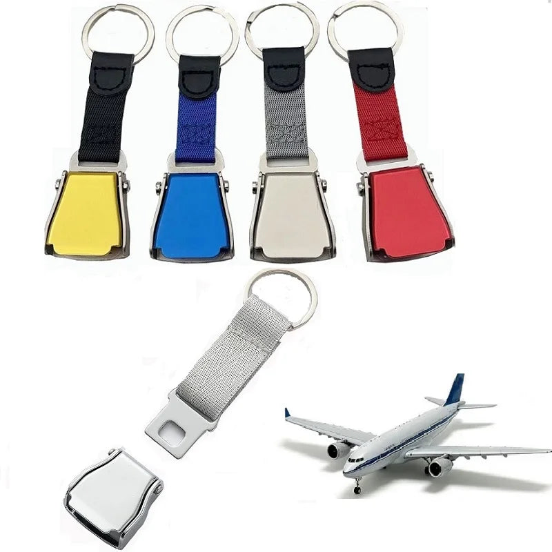 aeroG Aviation Seatbelt Buckle Keychain