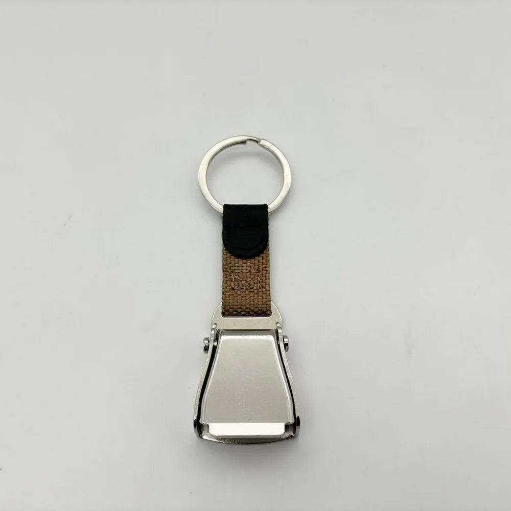 aeroG Aviation Mini Seatbelt Buckle Keychain